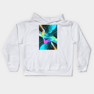 Transformed Neon Painting Kids Hoodie